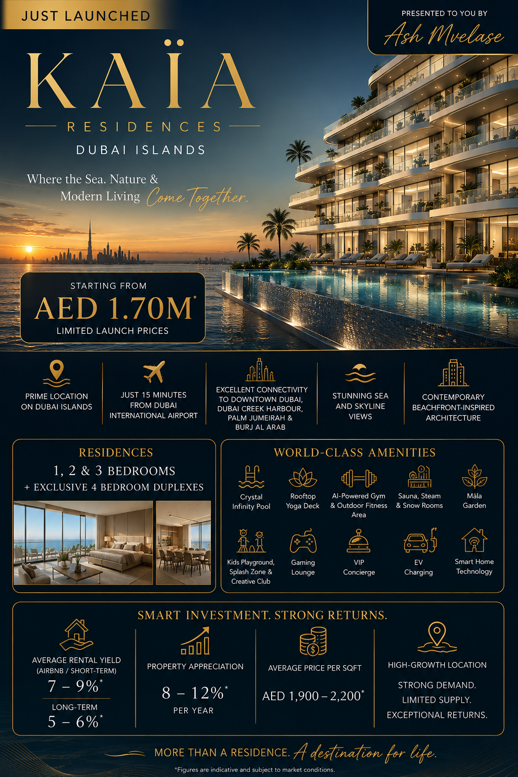 KAIA Residences — Dubai Islands